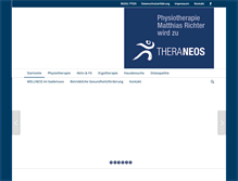 Tablet Screenshot of physiotherapie-richter.de